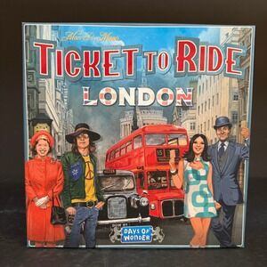 Days of Wonder Ticket to Ride London Board Game 1970s Strategy Bus Edition 4133